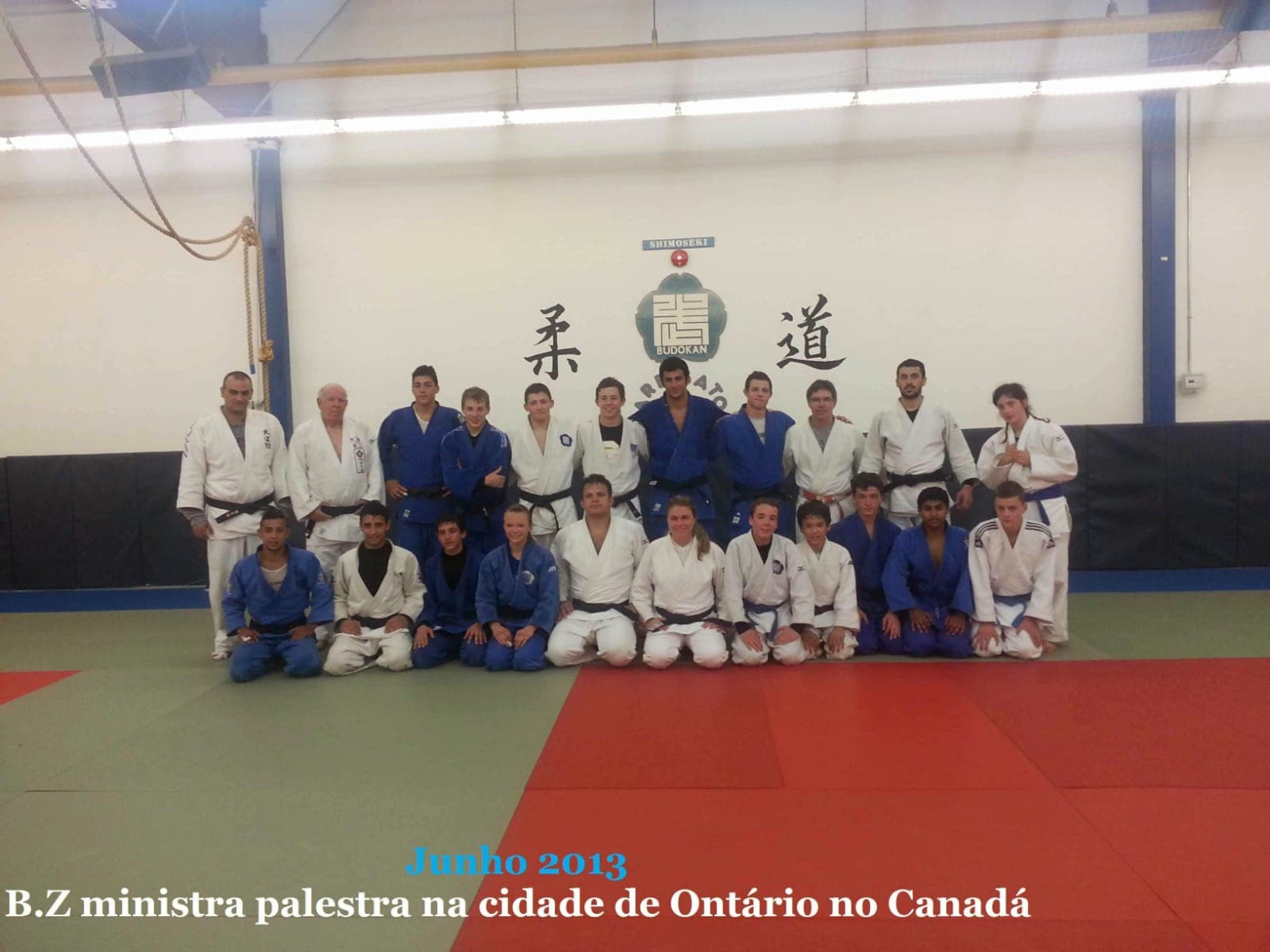 Branco Zanol Ministra Palestra em Ontário, no Canadá